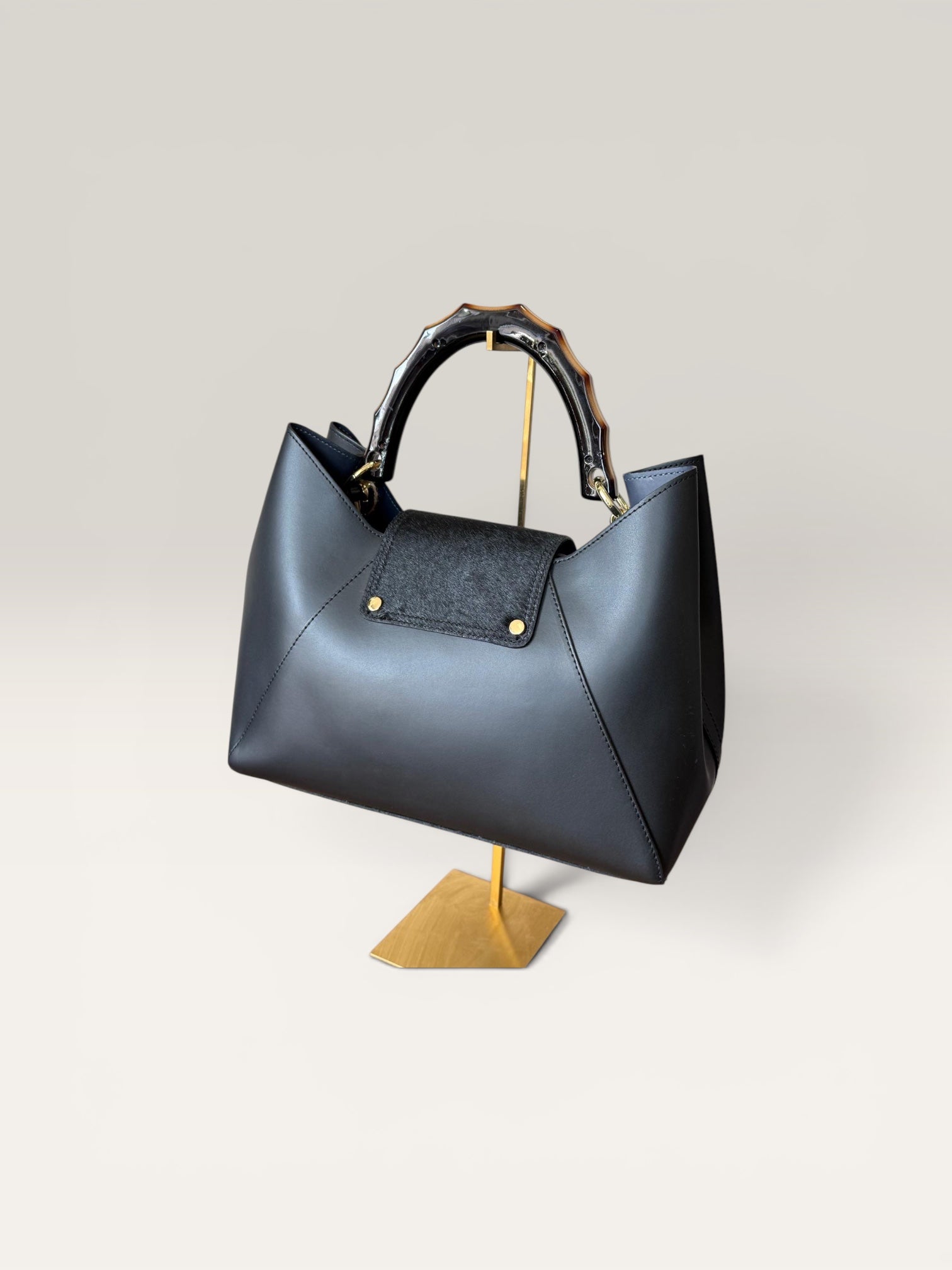 Borsa pelle nera
