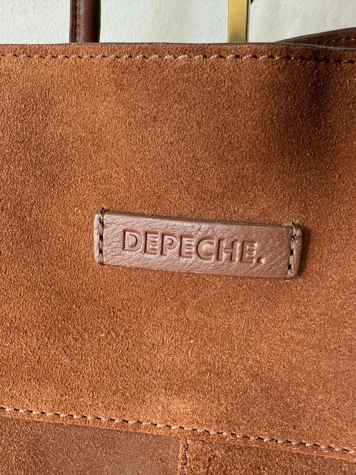 Borsa Depeche camoscio