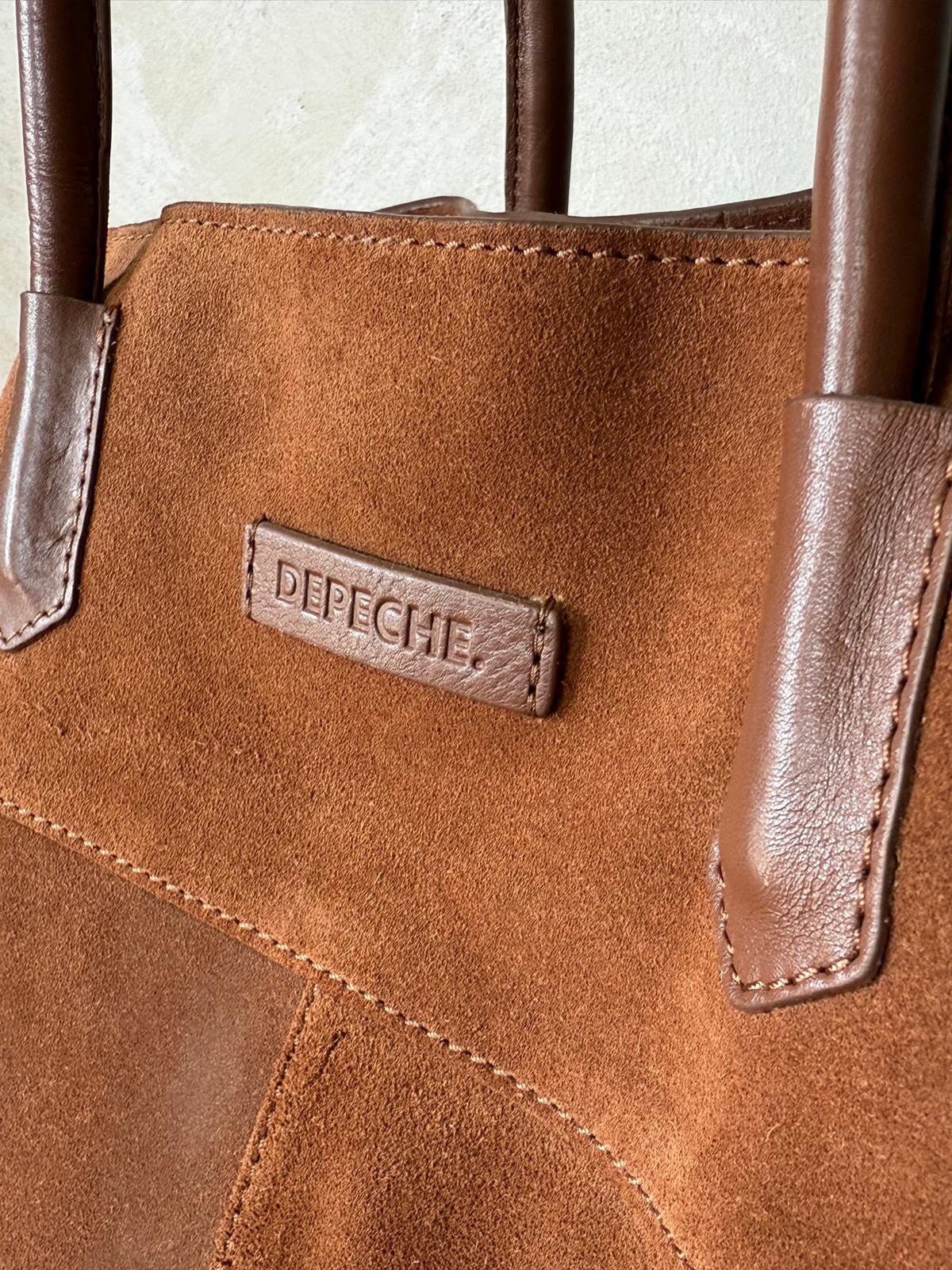 Borsa Depeche camoscio